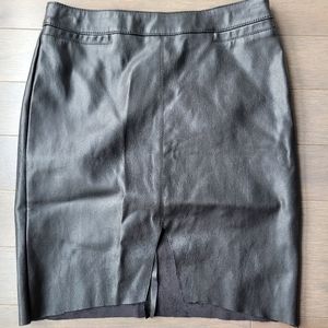 Black Leather skirt